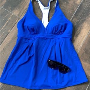 Land’s End tankini top.  Size 10.